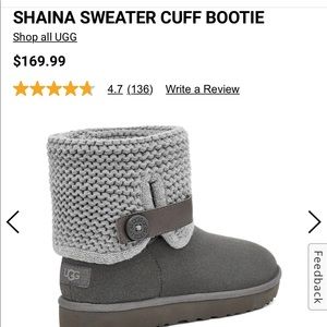 UGGS ! Beautiful grey